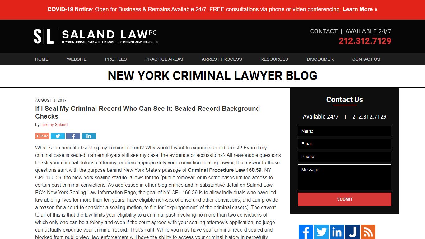 If I Seal My Criminal Record Who Can See It: Sealed Record Background ...